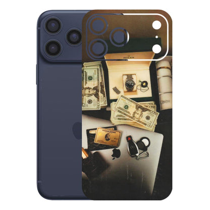 Apple iPhone Skins (All Models) - Luxury Lifestyle - Transparent Finish (T-11) iPhone 17 Pro Max