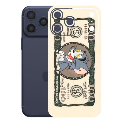 Apple iPhone Skins (All Models) - One Hundred Dollar Tom - Transparent Finish (T-16) iPhone 17 Pro Max