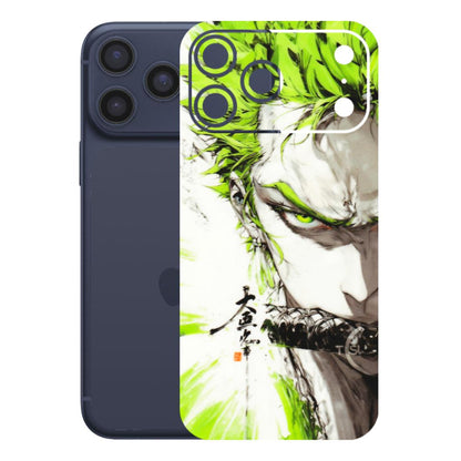 Apple iPhone Skins (All Models) - Roro Taku Anime - Transparent Finish (T-18) iPhone 17 Pro Max