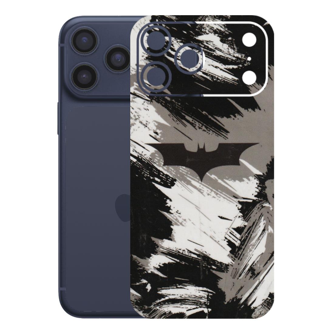 Apple iPhone Skins (All Models) - Batman Fleece DC - Transparent Finish (T-19) iPhone 17 Pro Max