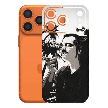 Apple iPhone Skins (All Models) - Pab Escobar - Transparent Finish (T-05) iPhone 17 Pro