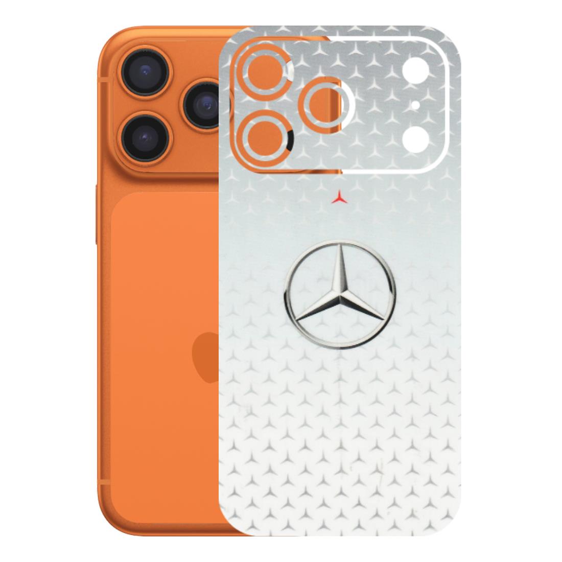 Apple iPhone Skins (All Models) - Mercedes Benz - Transparent Finish (T-10) iPhone 17 Pro