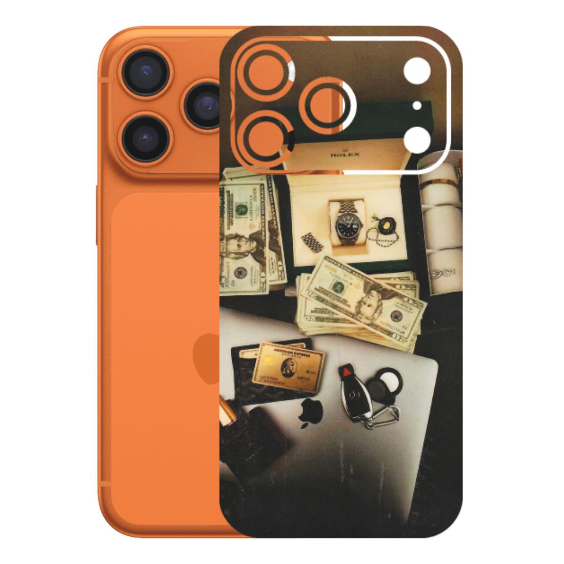 Apple iPhone Skins (All Models) - Luxury Lifestyle - Transparent Finish (T-11) iPhone 17 Pro