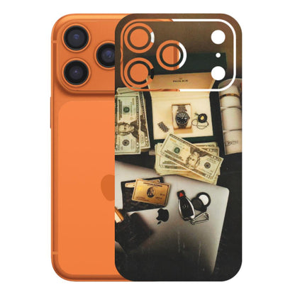 Apple iPhone Skins (All Models) - Luxury Lifestyle - Transparent Finish (T-11) iPhone 17 Pro
