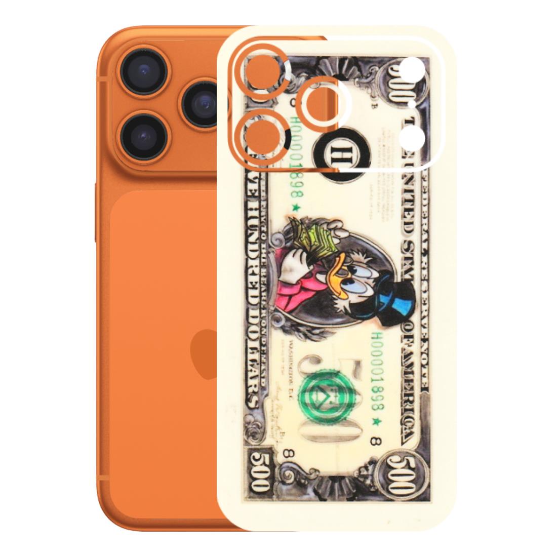 Apple iPhone Skins (All Models) - Five Hundred Dollar Duck - Transparent Finish (T-15) iPhone 17 Pro