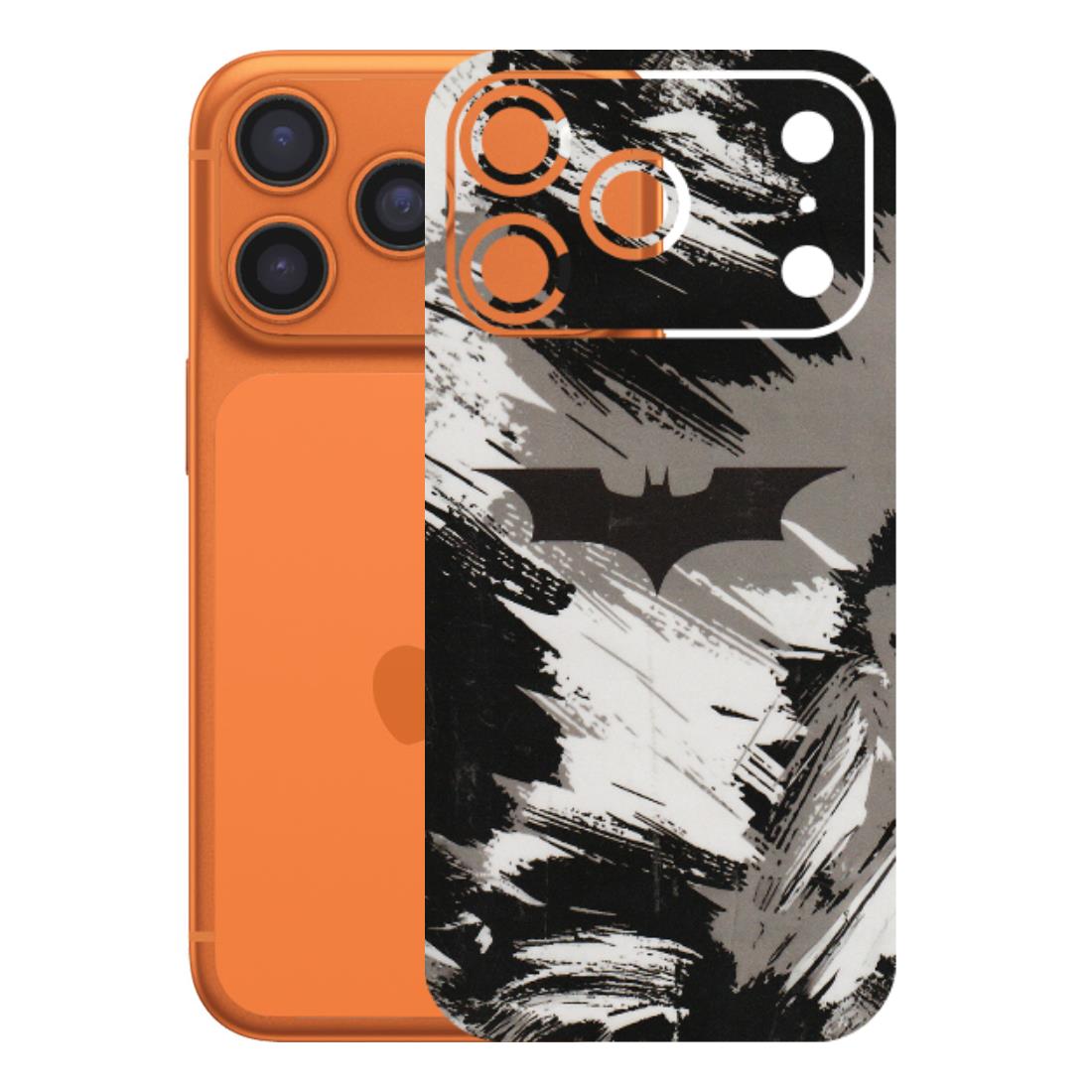 Apple iPhone Skins (All Models) - Batman Fleece DC - Transparent Finish (T-19) iPhone 17 Pro