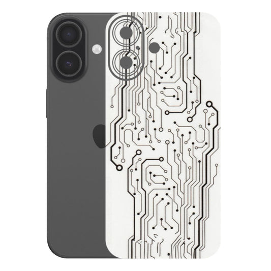 Apple iPhone Skins (All Models) - Tech Circuits - Transparent Finish (T-03) iPhone 17