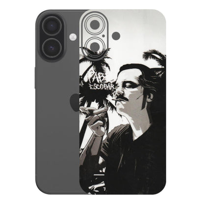 Apple iPhone Skins (All Models) - Pab Escobar - Transparent Finish (T-05) iPhone 17