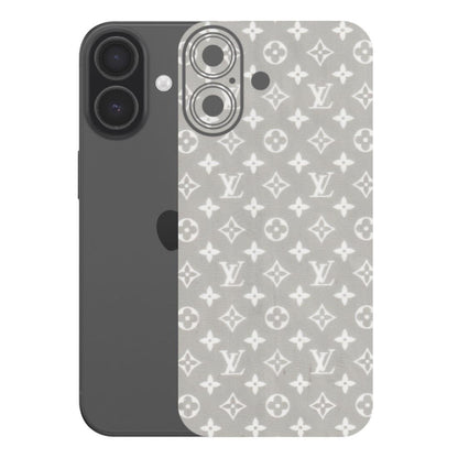 Apple iPhone Skins (All Models) - Luxury Brands Logo - Transparent Finish (T-07) iPhone 17