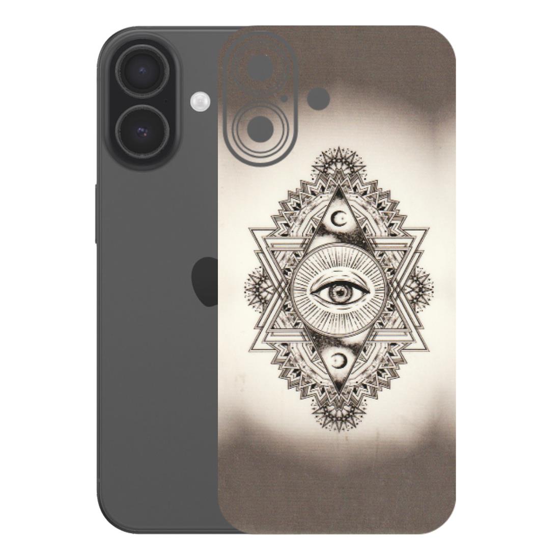 Apple iPhone Skins (All Models) - Illuminati Great Eye - Transparent Finish (T-14) iPhone 17