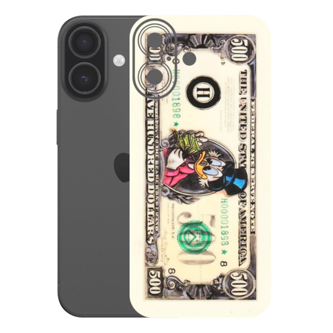 Apple iPhone Skins (All Models) - Five Hundred Dollar Duck - Transparent Finish (T-15) iPhone 17