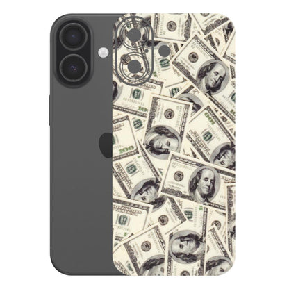 Apple iPhone Skins (All Models) - Dollar Lover - Transparent Finish (T-17) iPhone 17