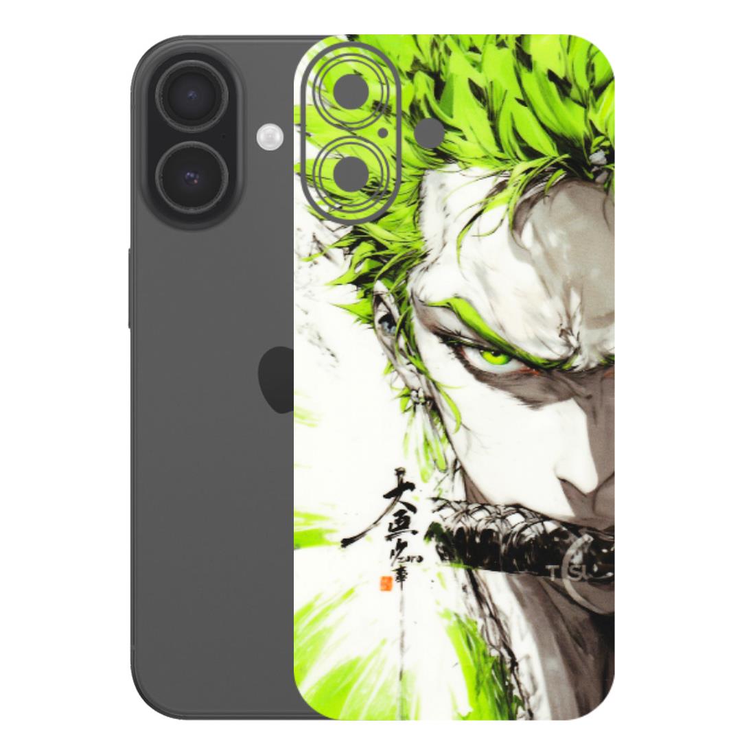 Apple iPhone Skins (All Models) - Roro Taku Anime - Transparent Finish (T-18) iPhone 17