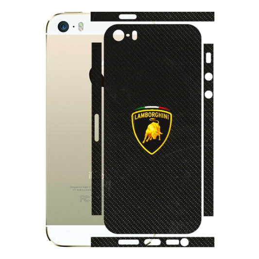 Apple iPhone Skins (All Models) - Dotted Lambo - 3D Embossed Finish (L-105) iPhone 5S