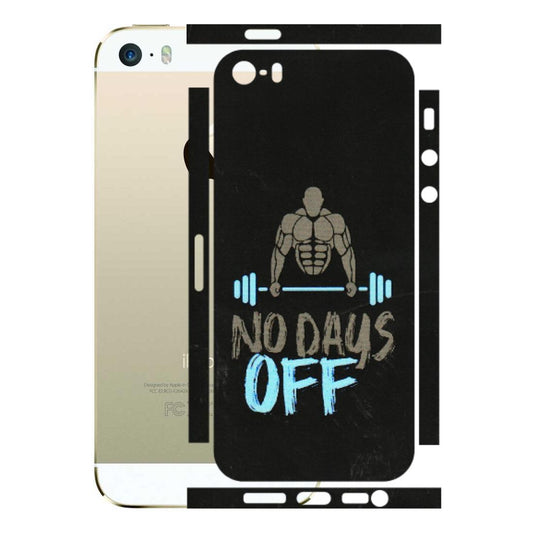 Apple iPhone Skins (All Models) - Gym Lover - 3D Embossed Finish (L-127) iPhone 5S