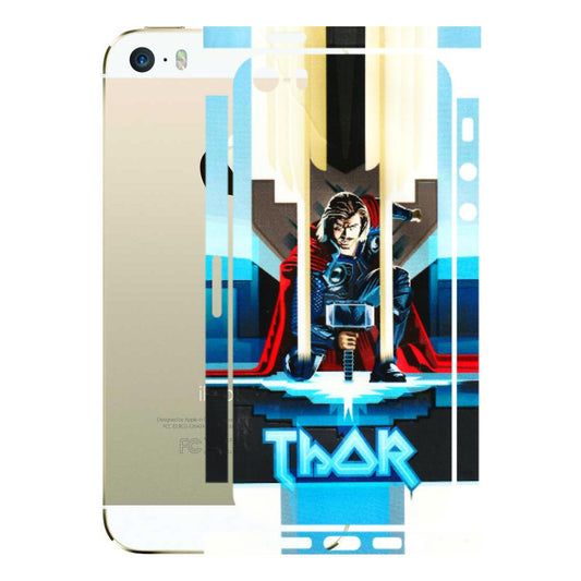 Apple iPhone Skins (All Models) - Thor - 3D Embossed Finish (L-137) iPhone 5S