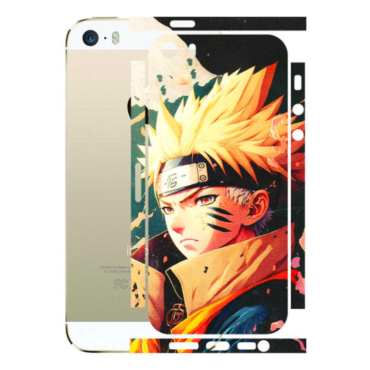 Apple iPhone Skins (All Models) - New Naruto - 3D Embossed Finish (L-148) iPhone 5S