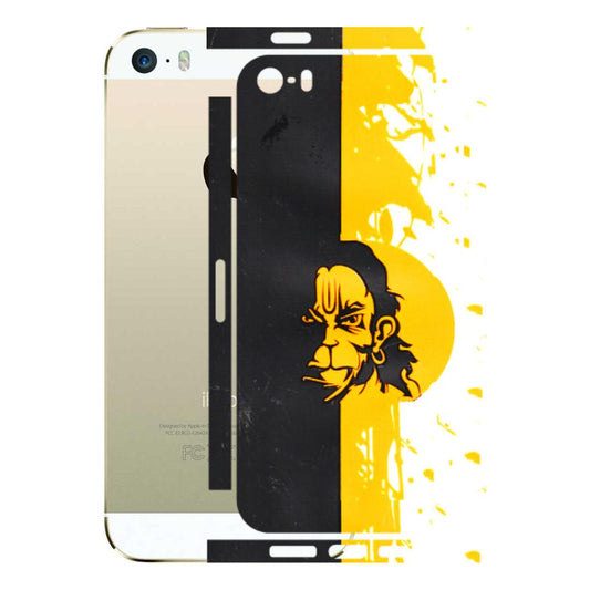 Apple iPhone Skins (All Models) - Bajrangbali - 3D Embossed Finish (L-151) iPhone 5S
