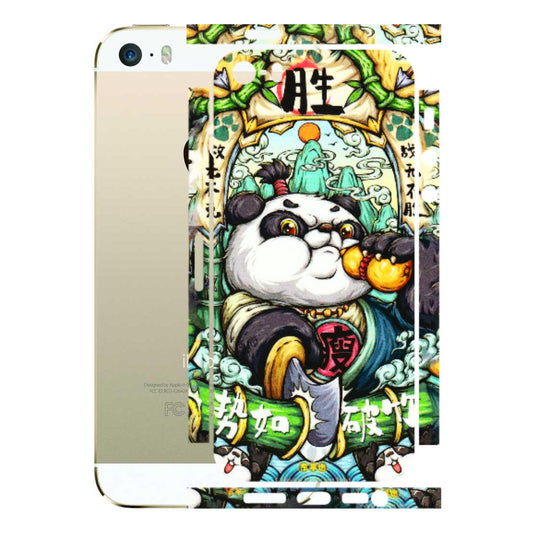 Apple iPhone Skins (All Models) - Royal Rich Panda - 3D Embossed Finish (L-170) iPhone 5S