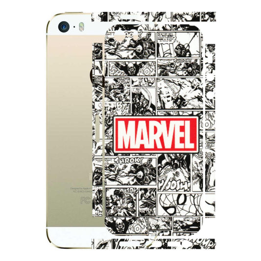 Apple iPhone Skins (All Models) - Marvel Comic - 3D Embossed Finish (L-171) iPhone 5S