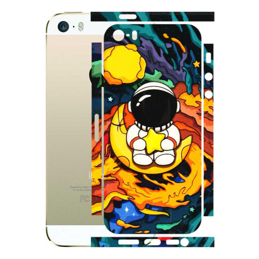 Apple iPhone Skins (All Models) - Baby Astronaut - 3D Embossed Finish (L-197) iPhone 5S