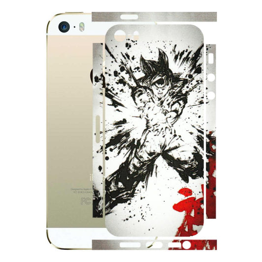 Apple iPhone Skins (All Models) - DBZ - 3D Embossed Finish (L-206) iPhone 5S