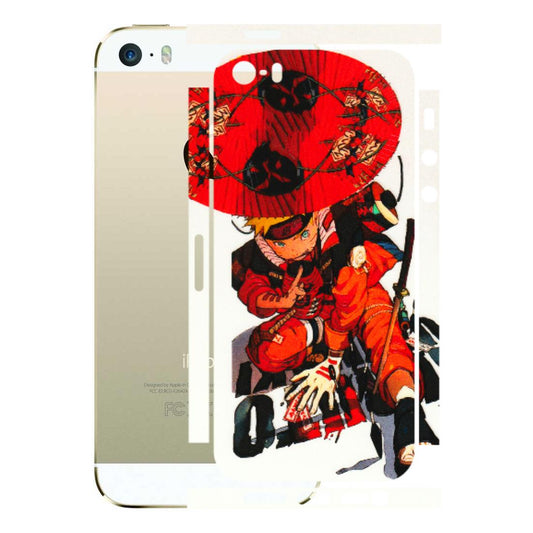 Apple iPhone Skins (All Models) - Naruto - 3D Embossed Finish (L-208) iPhone 5S