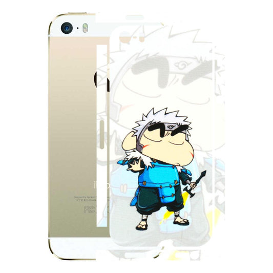 Apple iPhone Skins (All Models) - Angry Young Shinchan - 3D Embossed Finish (L-226) iPhone 5S
