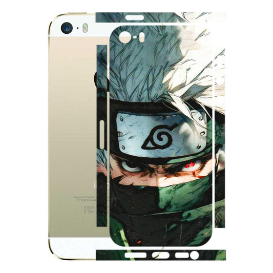 Apple iPhone Skins (All Models) - Kakashi Red Eye Focus - 3D Embossed Finish (L-227) iPhone 5S