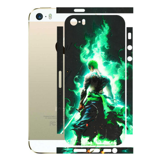 Apple iPhone Skins (All Models) - Zoro Sword - 3D Embossed Finish (L-241) iPhone 5S