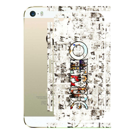 Apple iPhone Skins (All Models) - One Piece Manga - 3D Embossed Finish (L-26) iPhone 5S