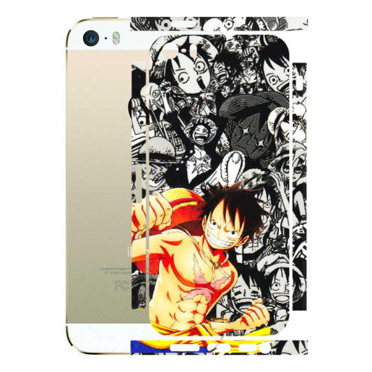 Apple iPhone Skins (All Models) - Anime Comics Games Doodles - 3D Embossed Finish (L-27) iPhone 5S