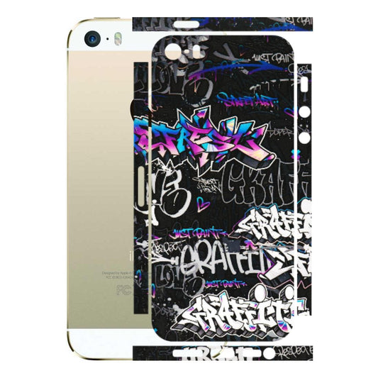 Apple iPhone Skins (All Models) - Graffiti Killer - 3D Embossed Finish (L-274) iPhone 5S