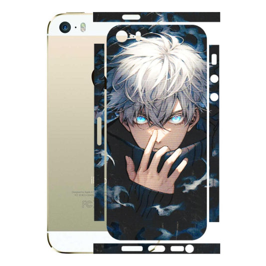 Apple iPhone Skins (All Models) - New Jujutsu Kaisen Anime - 3D Embossed Finish (L-313) iPhone 5S