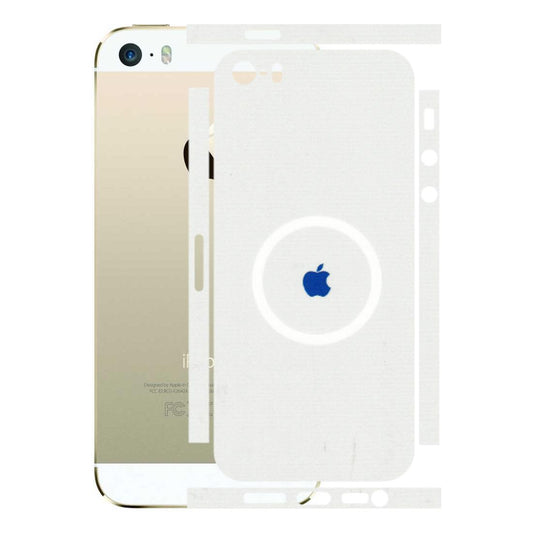Apple iPhone Skins (All Models) - iPhone Magsafe Logo - 3D Embossed Finish (L-320) iPhone 5S