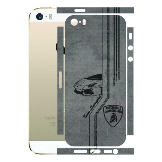 Apple iPhone Skins (All Models) - New Lamborgini Aventador - 3D Embossed Finish (L-321) iPhone 5S