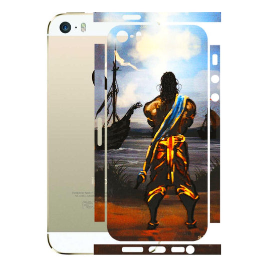 Apple iPhone Skins (All Models) - Heavenly God Figure - 3D Embossed Finish (L-34) iPhone 5S