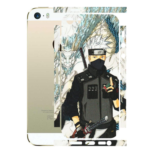 Apple iPhone Skins (All Models) - Kakashi Hatake Naruto Anime - 3D Embossed Finish (L-46) iPhone 5S