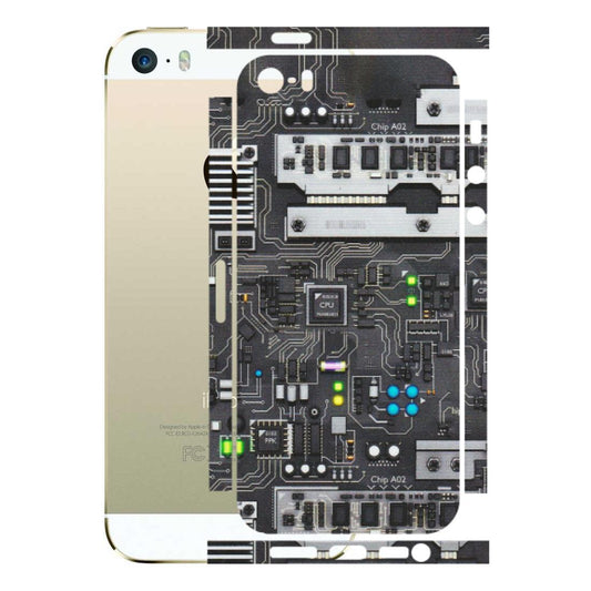 Apple iPhone Skins (All Models) - Motherboard Internals - Matte Finish (M-135) iPhone 5S