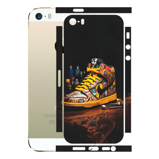 Apple iPhone Skins (All Models) - Nike Air Jordan Lover - Matte Finish (M-137) iPhone 5S