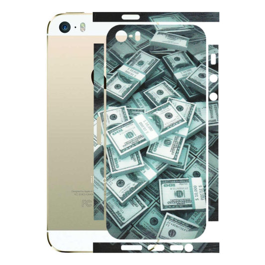 Apple iPhone Skins (All Models) - Hundred Dollar Bill - Matte Finish (M-162) iPhone 5S
