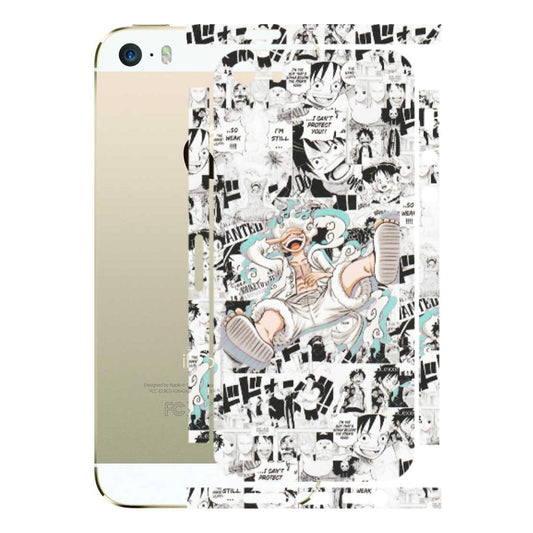Apple iPhone Skins (All Models) - One Piece Comic - Matte Finish (M-168) iPhone 5S