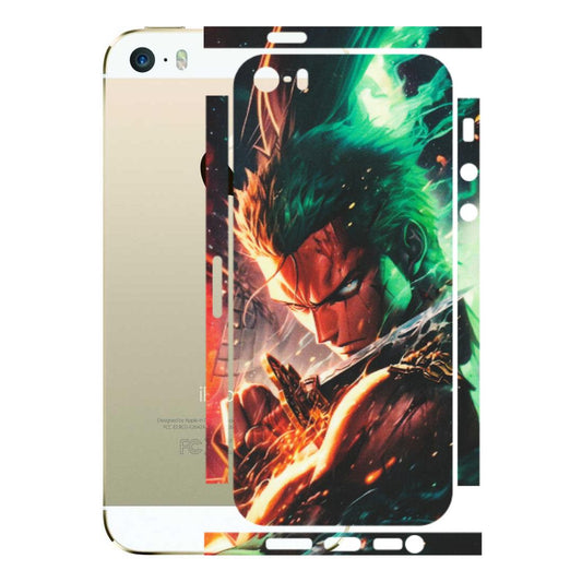 Apple iPhone Skins (All Models) - Anime Gojo Sword - Matte Finish (M-32) iPhone 5S