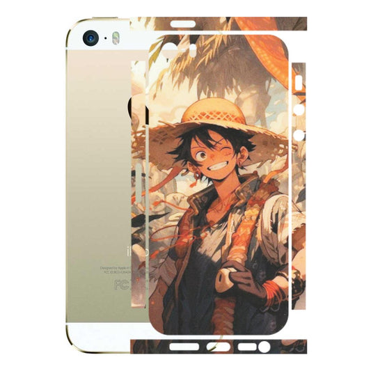 Apple iPhone Skins (All Models) - Anime Character Smile - Matte Finish (M-33) iPhone 5S