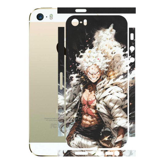 Apple iPhone Skins (All Models) - Anime Angry Classy Character - Matte Finish (M-34) iPhone 5S