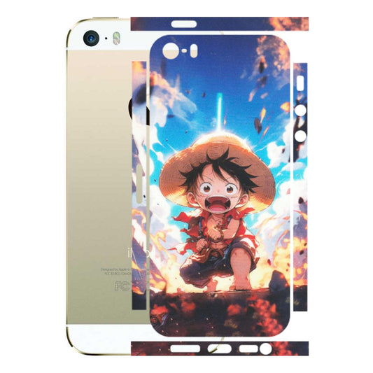Apple iPhone Skins (All Models) - Toon One Piece Cute Character - Matte Finish (M-35) iPhone 5S