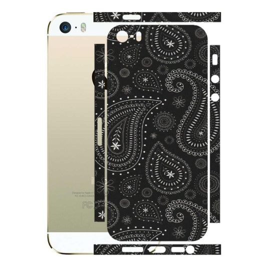 Apple iPhone Skins (All Models) - Black Sober Kerry - Matte Finish (M-37) iPhone 5S