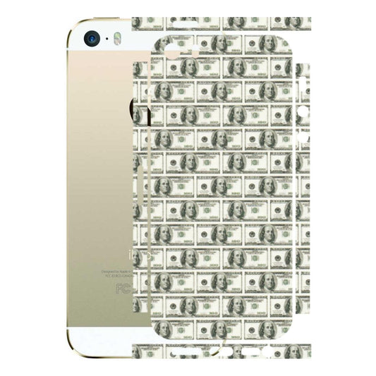 Apple iPhone Skins (All Models) - I Love Dollars - Matte Finish (M-40) iPhone 5S
