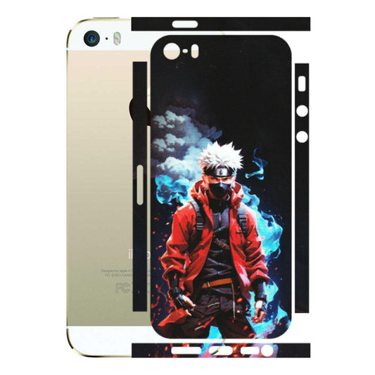 Apple iPhone Skins (All Models) - Kakashi Hatake Naruto - Matte Finish (M-60) iPhone 5S