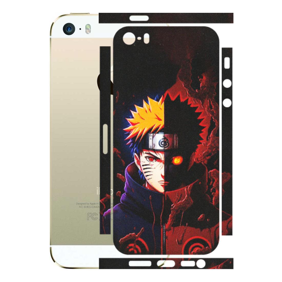 Apple iPhone Skins (All Models) - Naruto X Evil - Matte Finish (M-70) iPhone 5S